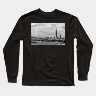 Unique landscape photography of Taipei cityscape 101 tower Long Sleeve T-Shirt